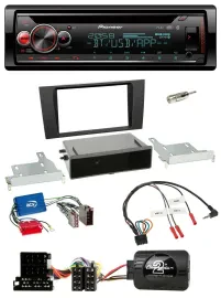 Автомагнитола для Audi A4 B5 (1999–2001) Pioneer DAB, CD, Bluetooth, USB