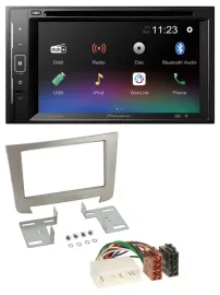 Pioneer Bluetooth MP3 USB 2DIN DAB DVD Autoradio für SSangYong Rexton ab 2013