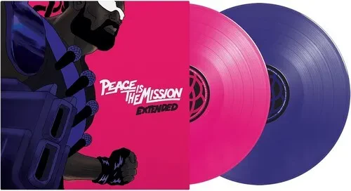 Виниловая пластинка Major Lazer - Peace Is The Mission - Extended [New Vinyl LP] Explicit, Pink, Pur