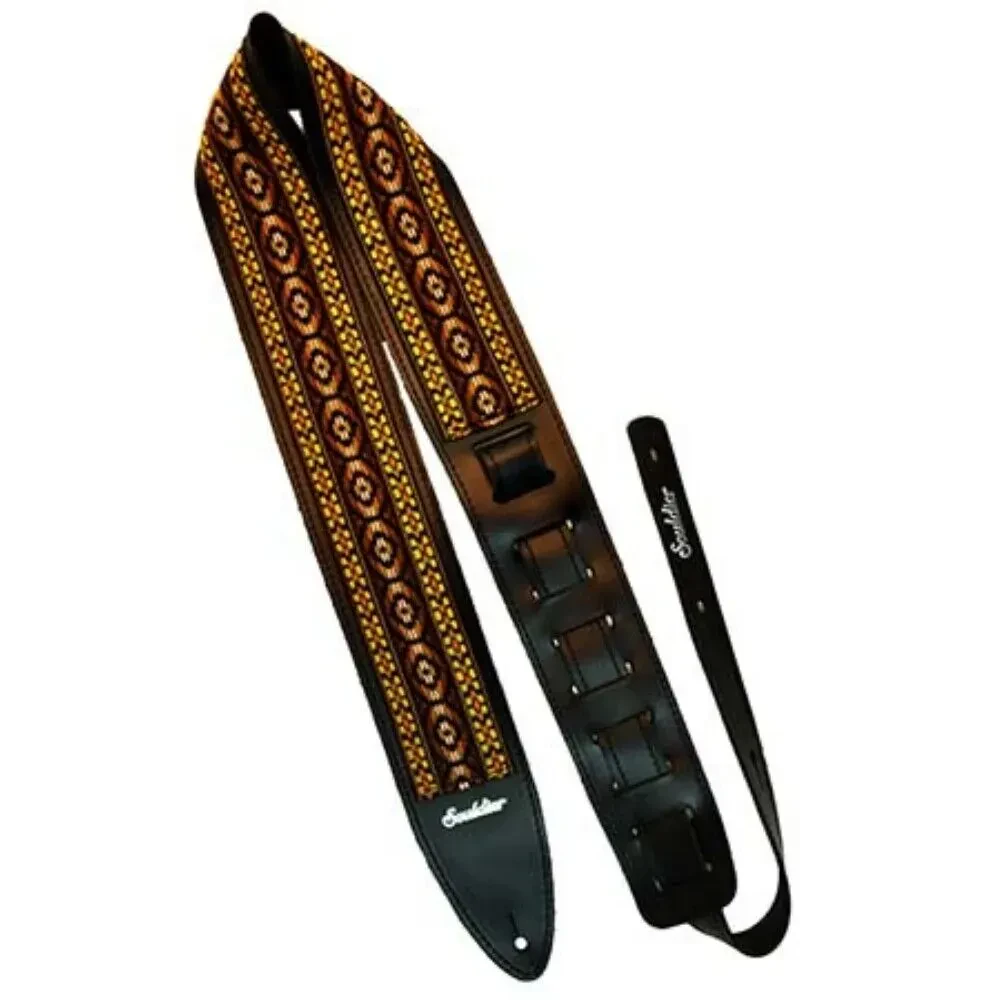 Ремень для гитары Souldier TGS0259BK02BK Torpedo Bohemian Brown