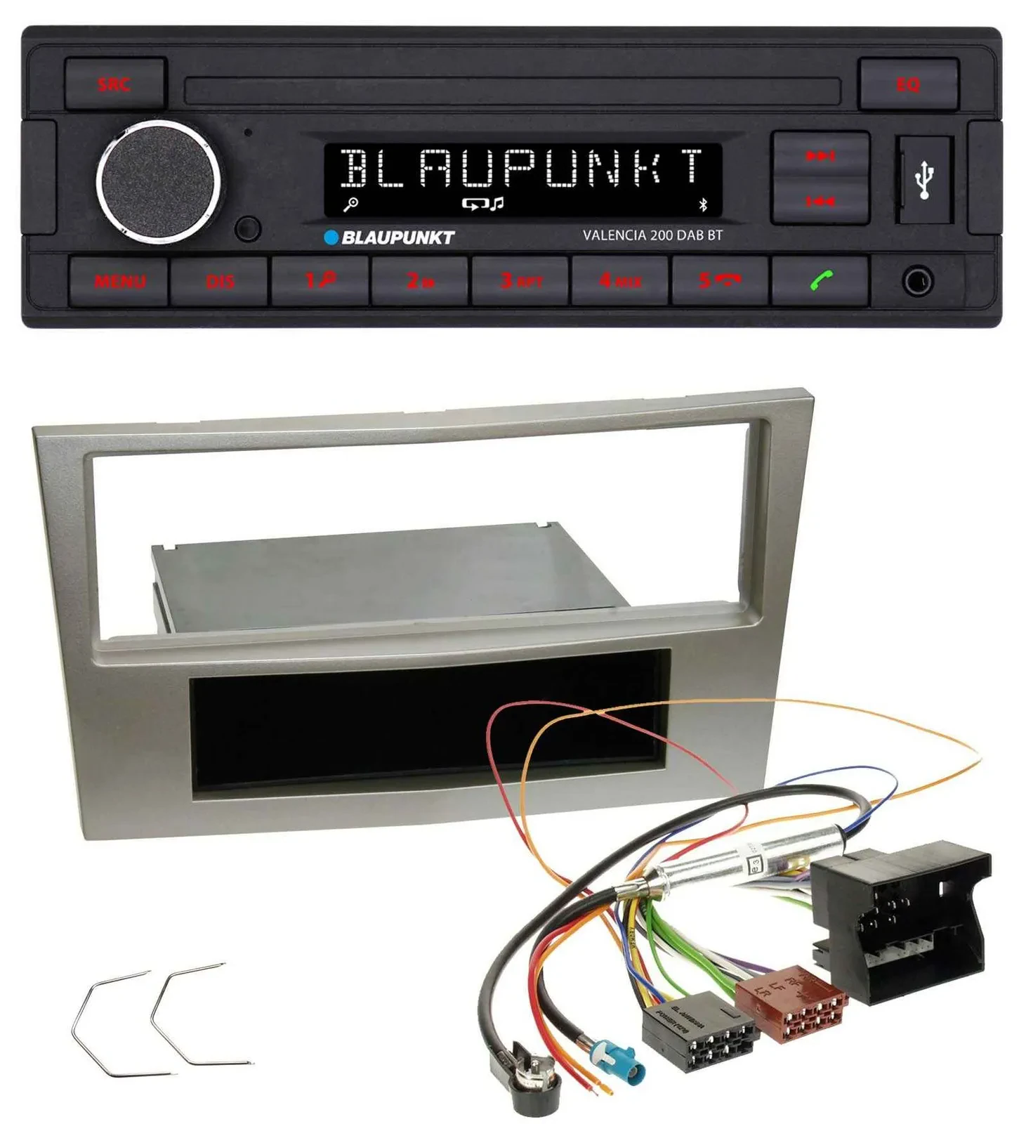 Blaupunkt DAB MP3 Bluetooth USB Autoradio für Opel Zafira B Astra H Corsa D ab 2