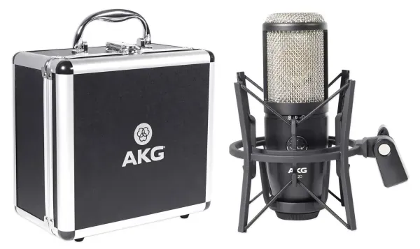 AKG P420 Studio Condenser Recording Podcasting Microphone Dual Capsule Mic