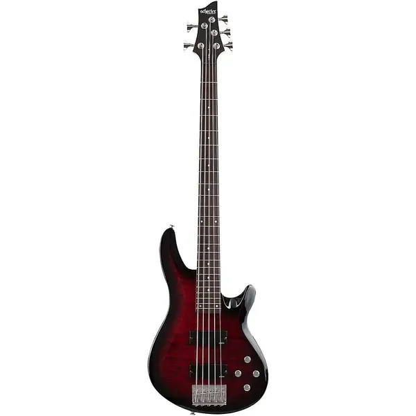 Бас-гитара Schecter C-5 Plus See-Thru Cherry Burst