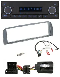 Blaupunkt DAB USB Bluetooth Lenkrad Autoradio für Alfa 147 GT anthrazit