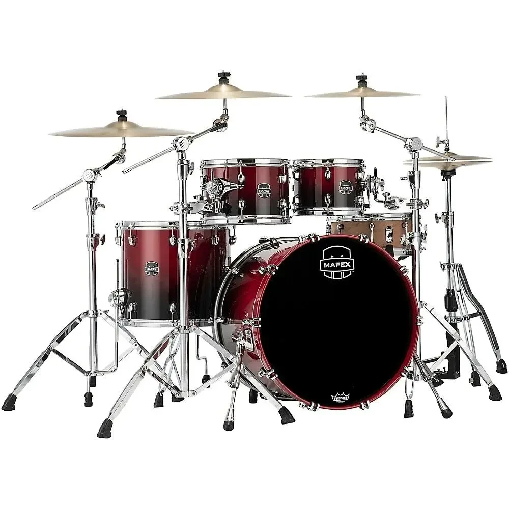 Ударная установка акустическая Mapex SR529XURQ Saturn Rock Shell Pack Scarlet Fade