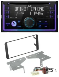 JVC MP3 USB 2DIN DAB Bluetooth CD Autoradio für Subaru BRZ (ab 2012)