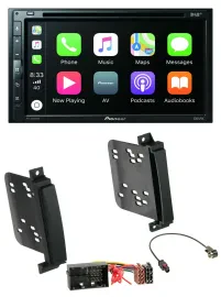 Pioneer DVD 2DIN MP3 DAB Bluetooth USB Autoradio für Jeep Grand Cherokee Dodge D