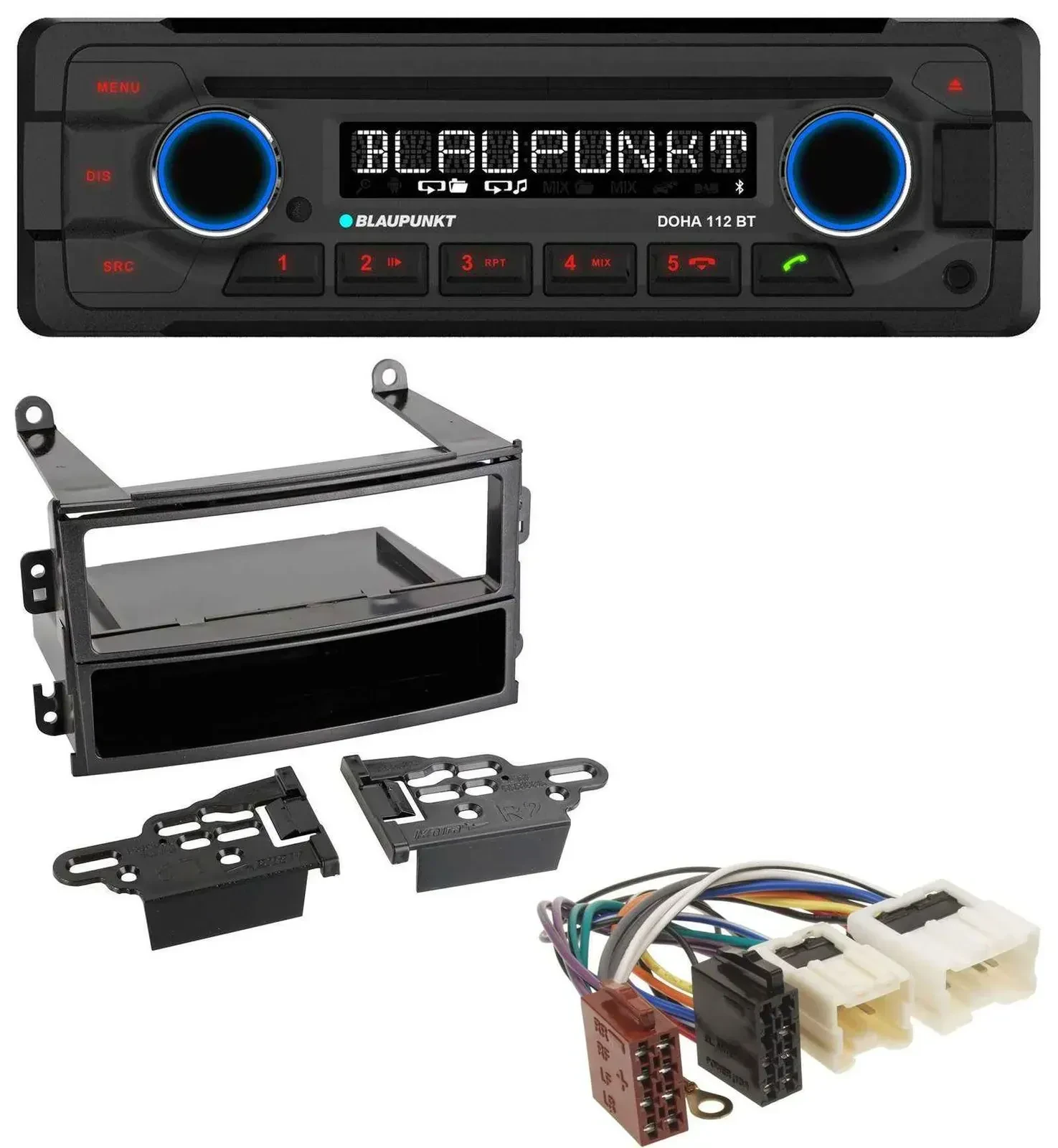 Blaupunkt AUX MP3 CD Bluetooth USB Autoradio für Nissan 350Z Roadster 2003-2005