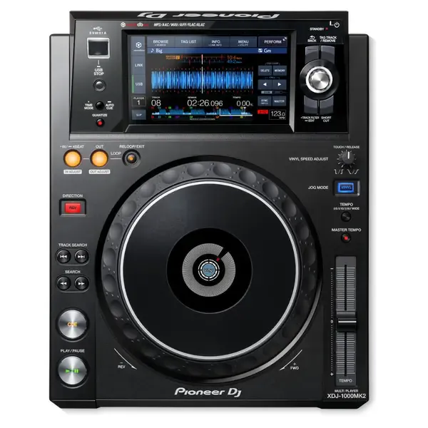 DJ-контроллер с джогом Pioneer DJ XDJ-1000MK2 Black