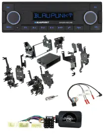 Blaupunkt DAB USB Bluetooth Lenkrad Autoradio für Toyota FJ (ab 2007)