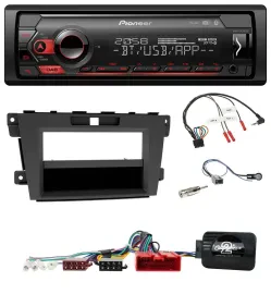 Pioneer Lenkrad USB DAB Bluetooth Autoradio für Mazda CX-7 2009-2013