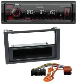Kenwood MP3 Bluetooth USB DAB Autoradio für Saab 9.3 (ab 2006)