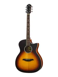 Акустическая гитара Mollo Guitar GAC-10SB Grand Auditorium Sunburst с чехлом