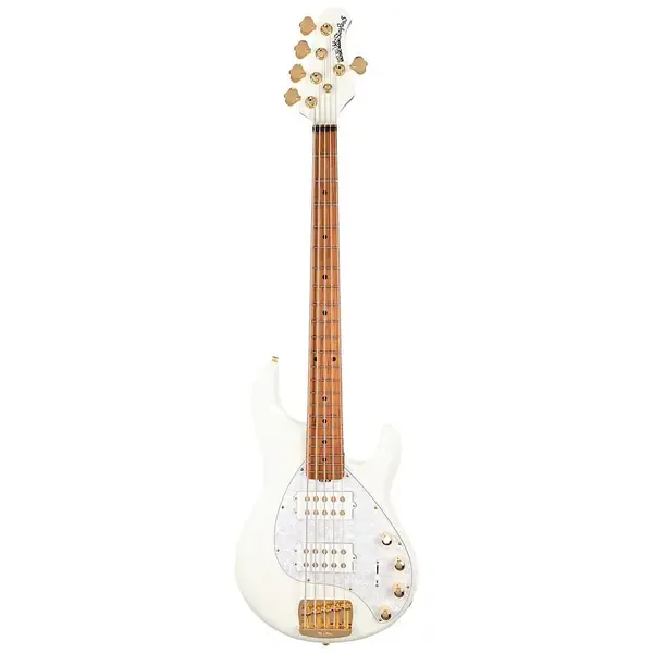 Бас-гитара Music Man StingRay5 Special Ivory White