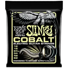 Струны для электрогитары Ernie Ball 2714 Cobalt Slinky Mammoth 12-62