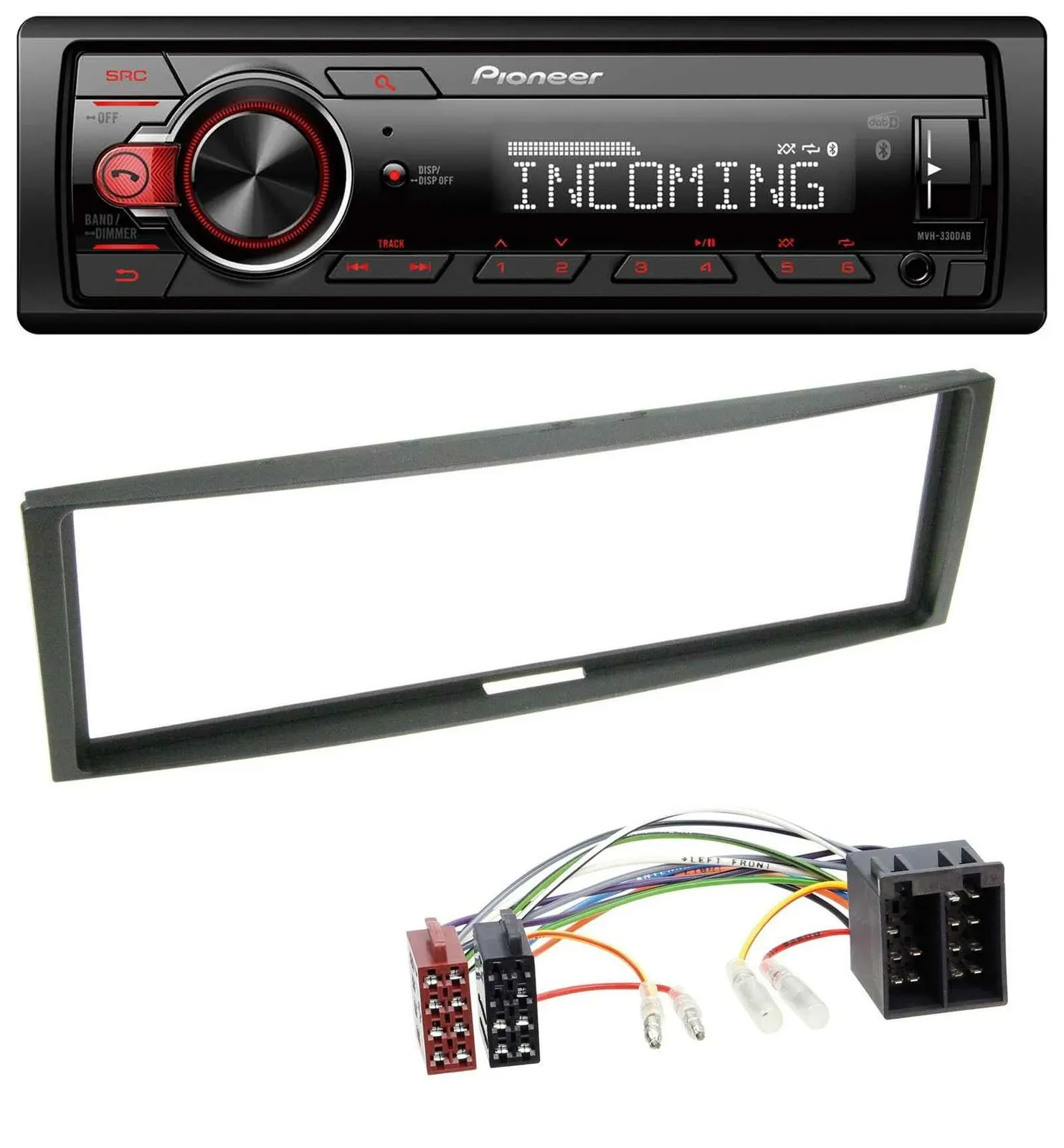 Pioneer Bluetooth USB DAB MP3 Autoradio für Renault Megane Megane Scenic Modus C
