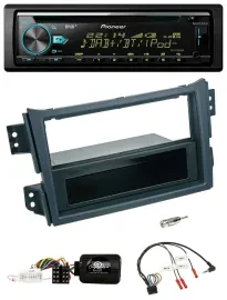 Pioneer DAB Lenkrad CD USB Bluetooth Autoradio für Opel Agila B Suzuki Splash 20