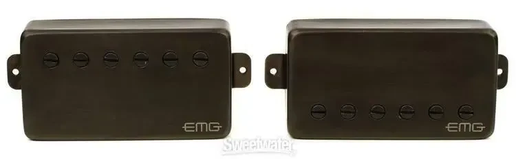 Комплект звукоснимателей для электрогитары EMG Marty Friedman Metalworks Brushed Black Chrome