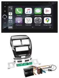 Blaupunkt 2DIN Bluetooth DAB USB DVD MP3 Autoradio für Citroen C4 Mitsubishi ASX