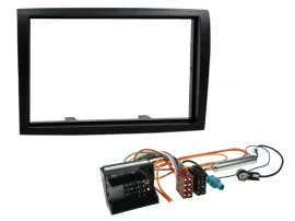 Einbauset Doppel DIN Autoradio für Citroen Jumper 06-11 schwarz
