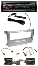 Автомагнитола для Ford S-Max/Mondeo 2007–2014 Pioneer USB DAB Bluetooth CD, совместима с кнопками на руле