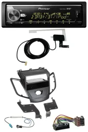 Автомагнитола для Ford Fiesta 2010–2017 (JA8) Pioneer Bluetooth DAB USB MP3 без дисплея