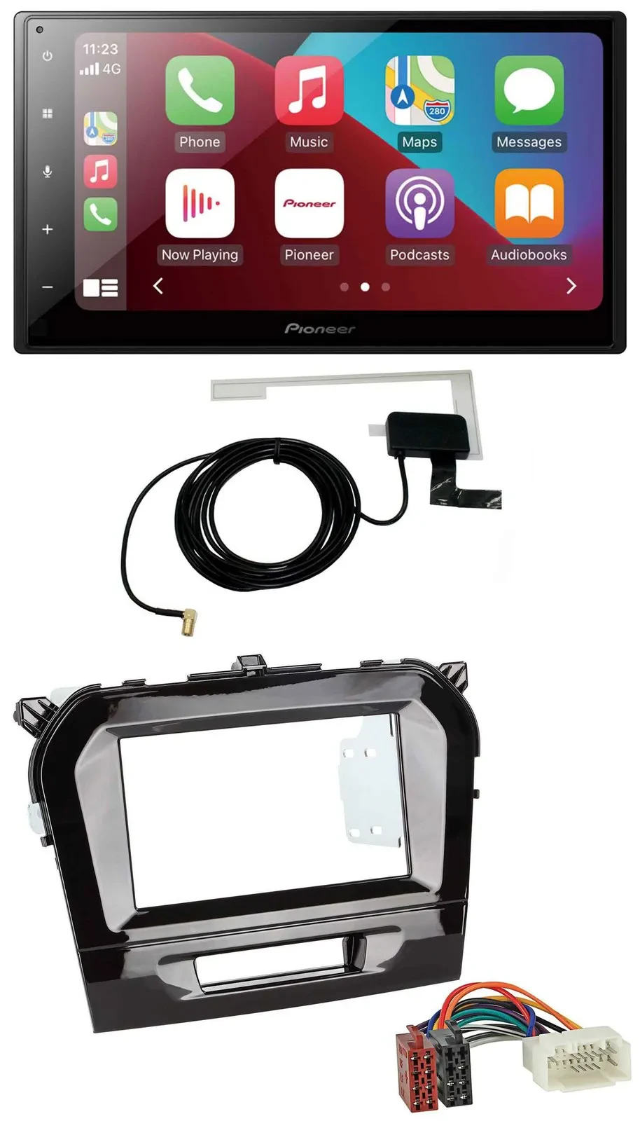 Автомагнитола для Suzuki Vitara (с 2015) Pioneer 2DIN, USB, Bluetooth, DAB, MP3