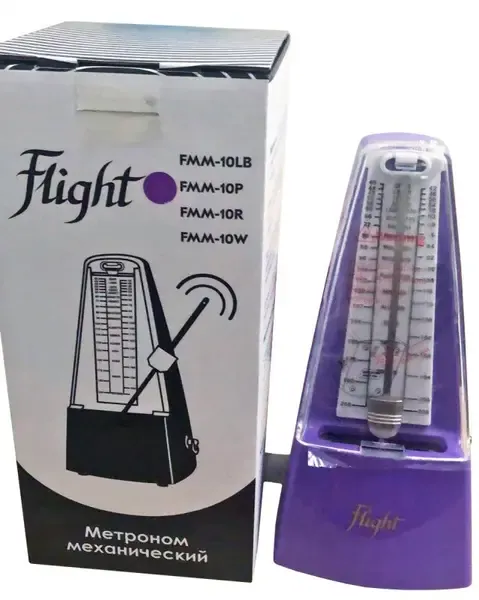 Метроном механический Flight FMM-10 Purple