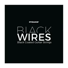 Струны для 7-струнной электрогитары Pyramid BW1164-7 Black Wires 11-64
