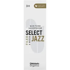 Трости для баритон-саксофона D'Addario Woodwinds Select Jazz Filed, 3H (набор, 5 шт.)