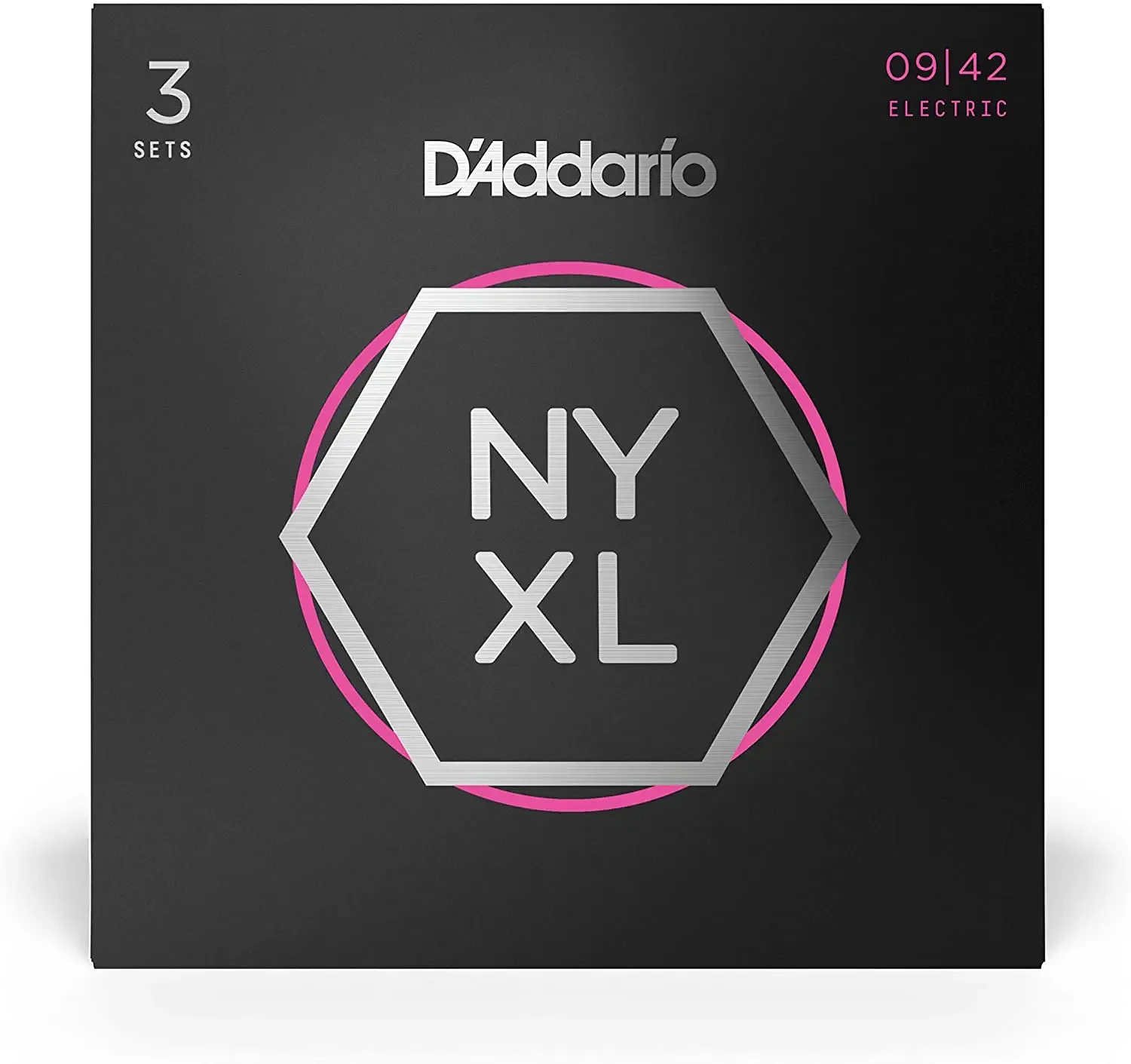 Струны для электрогитары D'Addario NYXL0942 Super Light 9-42 (3 комплекта)