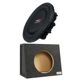 Cerwin Vega VMAXS124 800W 12" Shallow Subwoofer with Enclosure