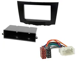 Einbauset DIN Autoradio für Suzuki Kizashi ab 2009 schwarz