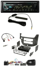 Pioneer CD MP3 Lenkrad DAB USB Autoradio für Honda Jazz ab 2014 dunkelgrau