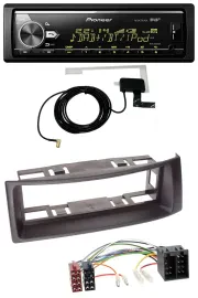 Pioneer Bluetooth DAB USB MP3 Autoradio für Renault Megane Scenic bis 03 schwarz