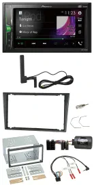 Pioneer MP3 DAB Lenkrad 2DIN Bluetooth Autoradio für Opel Corsa C 200-2004 charc