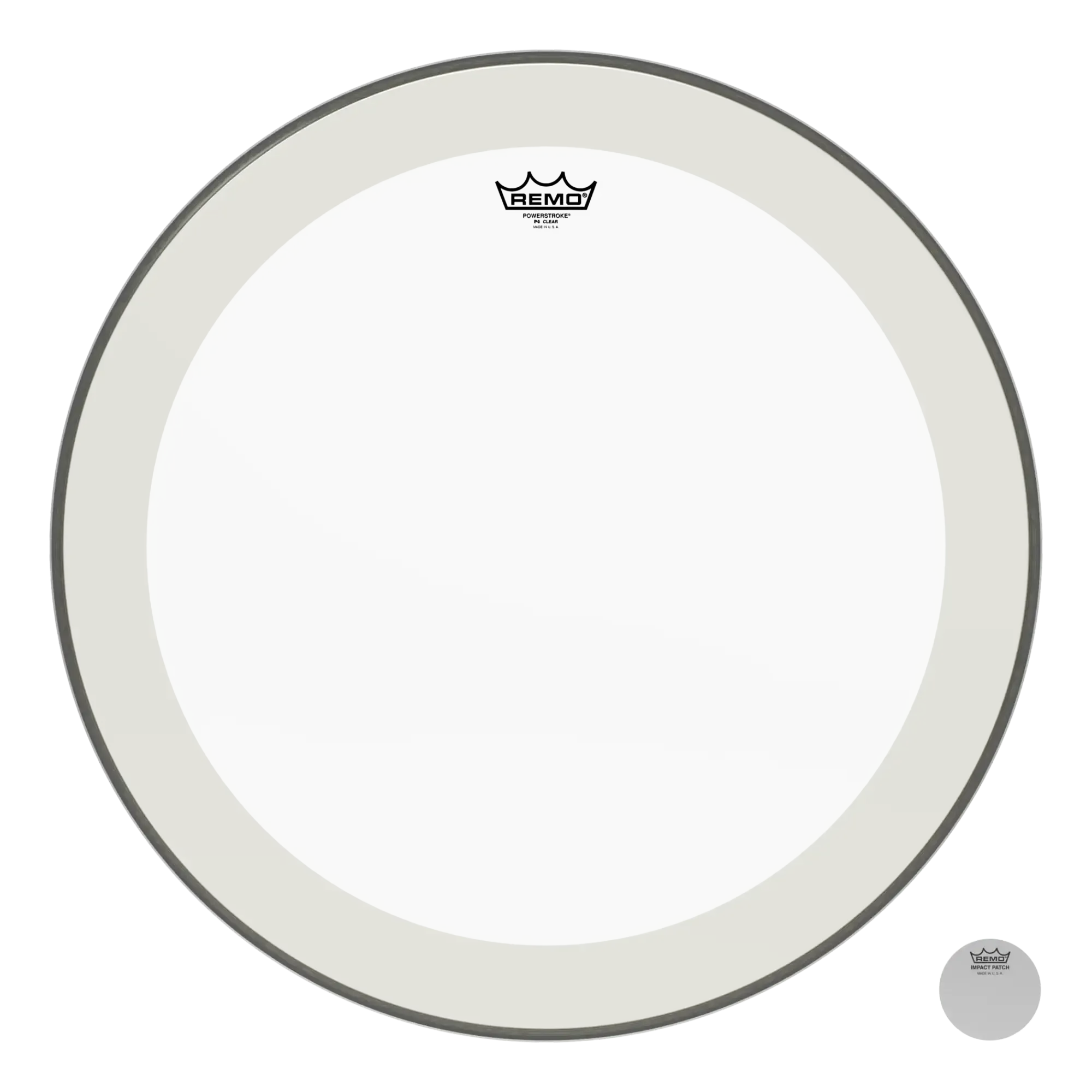 Пластик для барабана Remo 24" Powerstroke P4 Clear