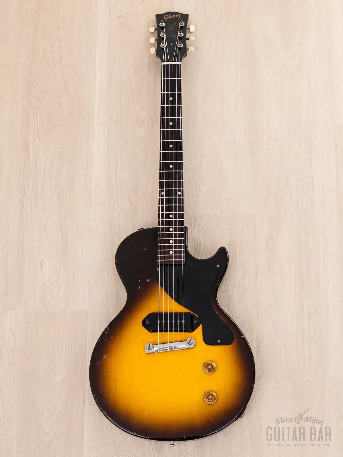 Электрогитара Gibson Les Paul Junior P90 Sunburst w/case USA 1957