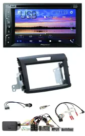 Pioneer Bluetooth 2DIN USB DVD DAB Lenkrad Autoradio für Honda CR-V FR5/FR6 ab 2