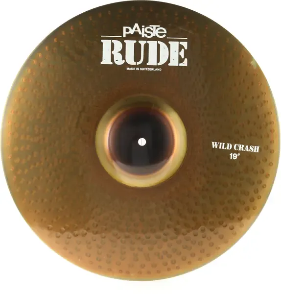 Тарелка барабанная Paiste 19" Rude Wild Crash