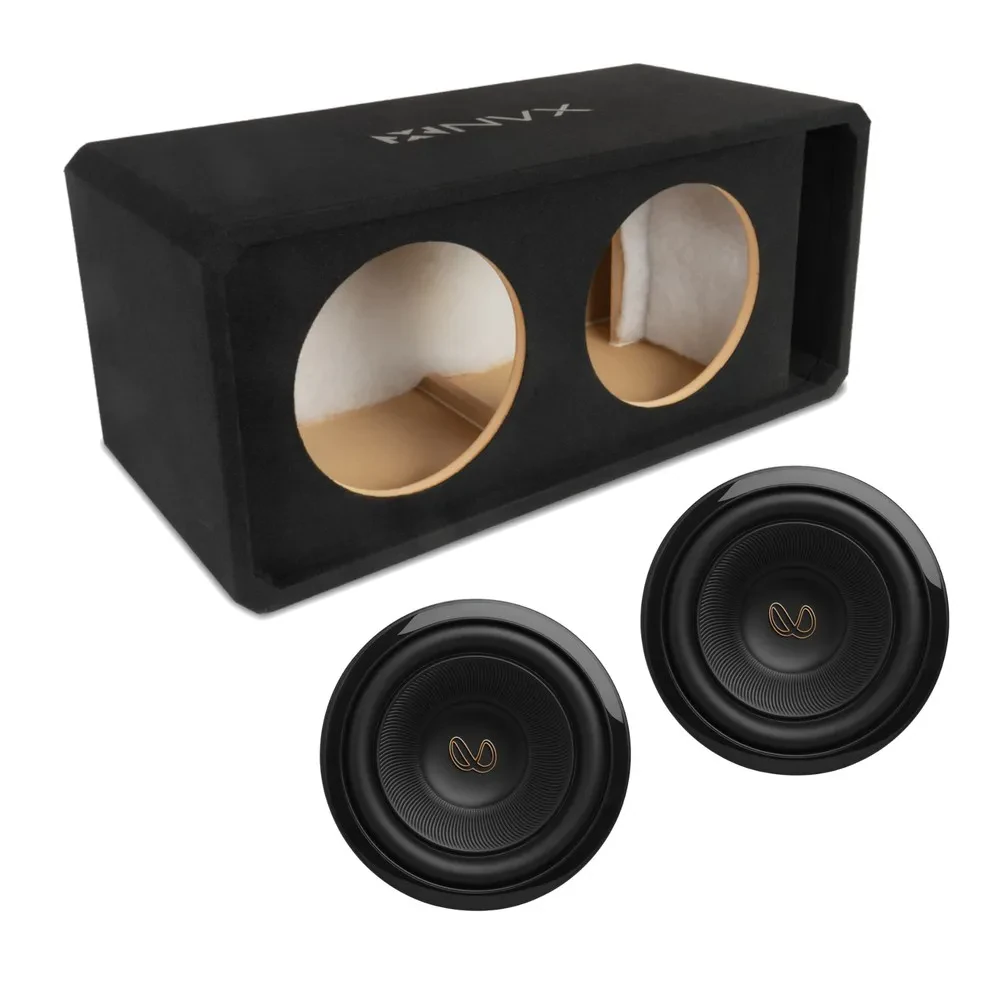 Сабвуфер для автомобиля NVX NE122P dual 12" slot ported, 3/4" MDF