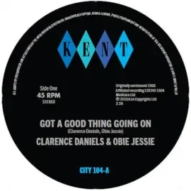 Виниловая пластинка Clarence Daniels & Obie Jessie – Got a Good Thing Going On / Hard Working Girl (Релиз 2025)