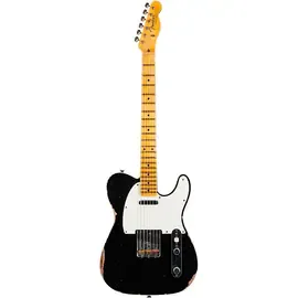 Электрогитара Fender Custom Shop '59 Telecaster Custom Relic Maple Aged Black