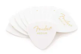 Медиаторы Fender 346 Classic Celluloid White Medium (72 штуки)