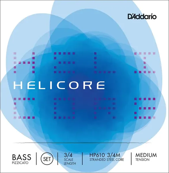 Струны для контрабаса D'Addario Helicore HP610 3/4M