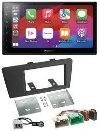 Pioneer DAB USB MP3 Bluetooth 2DIN Autoradio für Volvo S60 S70 C70 V70 00-03