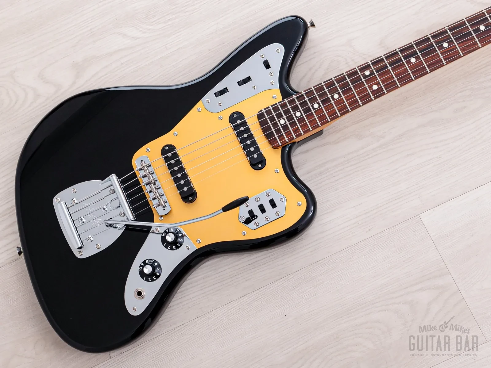 2024 Fender Traditional II 60s Jaguar Black, Ishibashi FSR w/ Hangtags, Japan