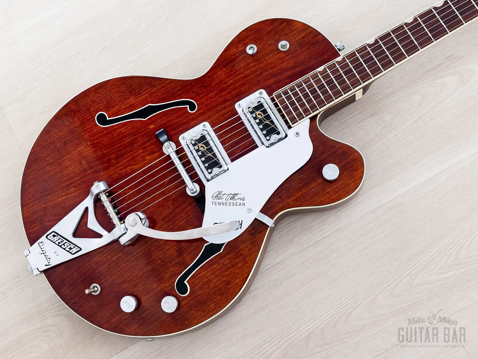 1967 Gretsch Tennessean 6119 Vintage Hollowbody Dark Cherry w/ HiLoTron, Case