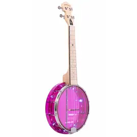 Банджолеле Gold Tone LGLT Light-Up Little Gem Banjo Ukulele Amethyst w/Bag