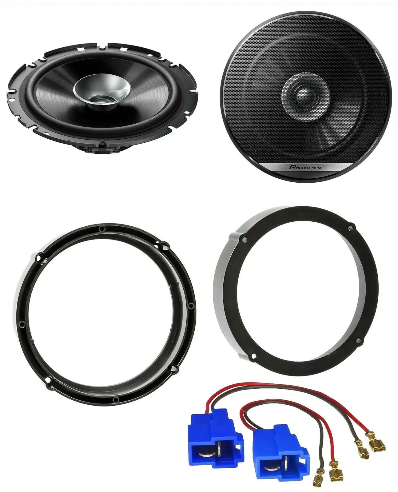 Pioneer 16,5cm 280Watt Lautsprecher für Skoda Octavia 96-04 Tür Front Heck Auto